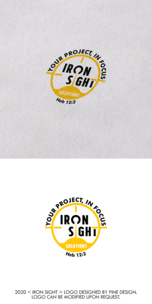 Logo Design by pine design for IRONSight Solutions | Design: #24066511