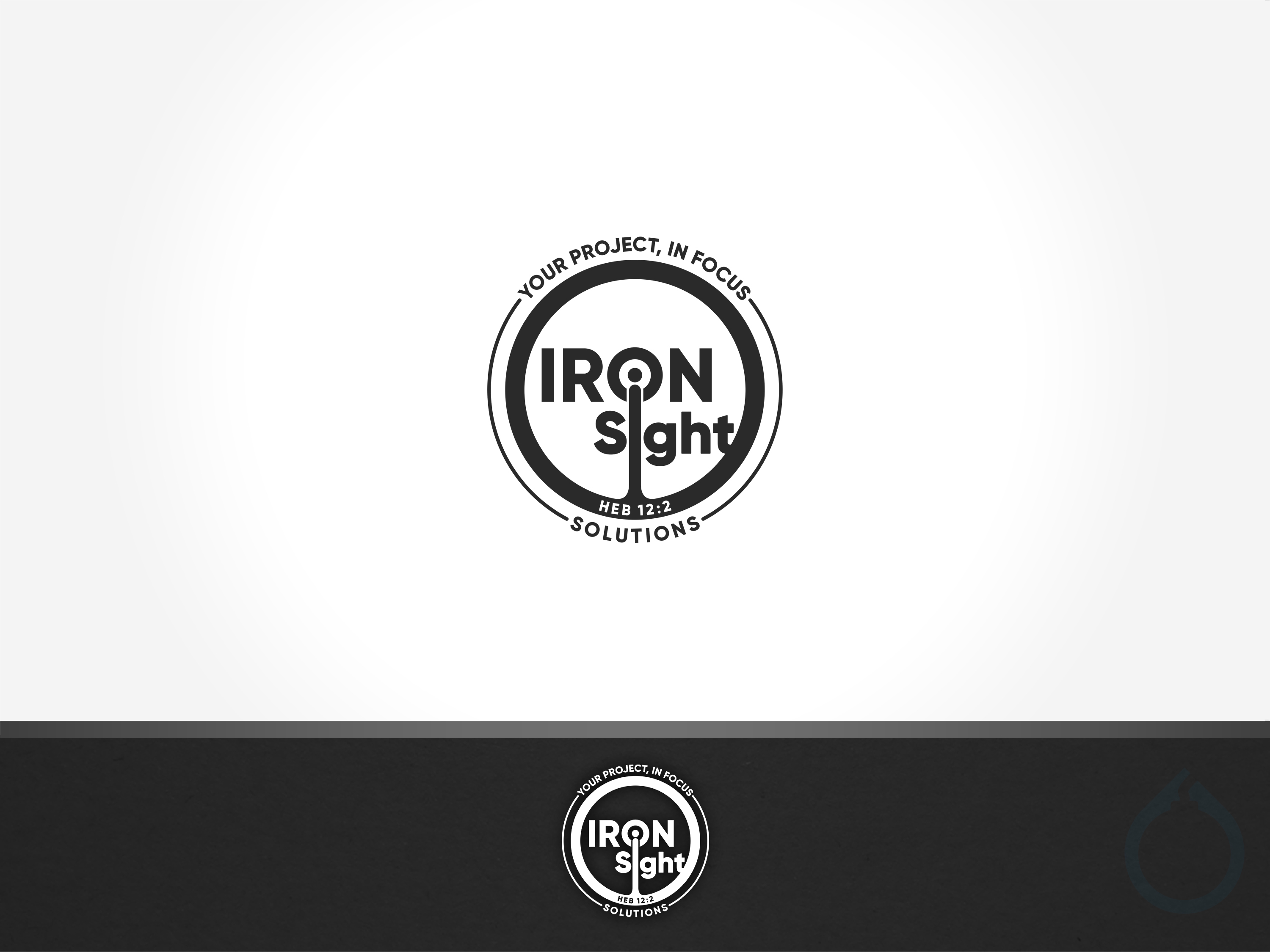 Logo Design by aquabomb26 for IRONSight Solutions | Design #24007211