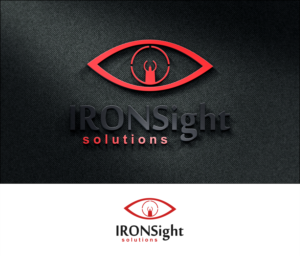 Logo Design by Adeikhan for IRONSight Solutions | Design: #24051518