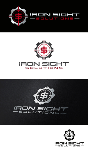 IRONSight Solutions | Logo Design by Amethystica