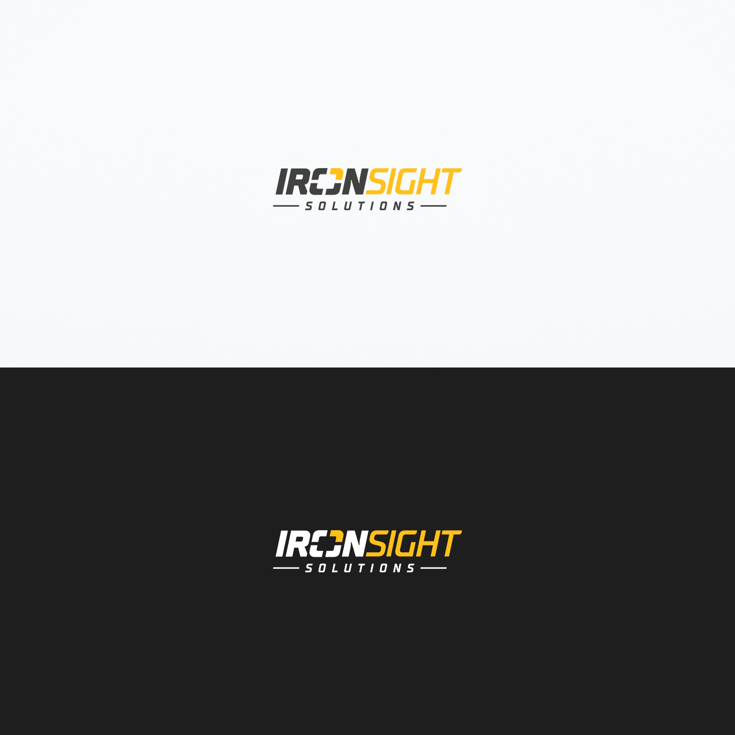 Logo Design by logodentity for IRONSight Solutions | Design #24004597