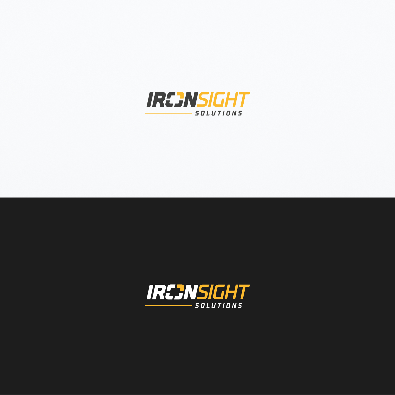 Logo Design by logodentity for IRONSight Solutions | Design #24017332