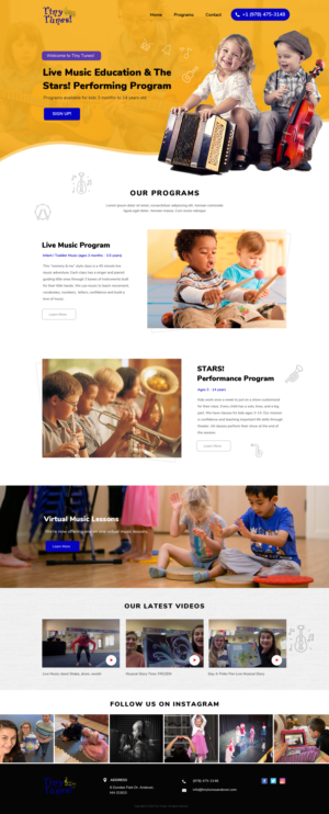 Web Design by Stranger Designer for this project | Design #24002158