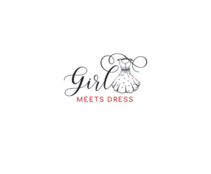 Girl Meets Dress | Logo Design by ultramarin