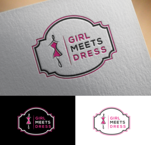 Logo Design by Anton for Girl Meets Dress | Design: #24023666