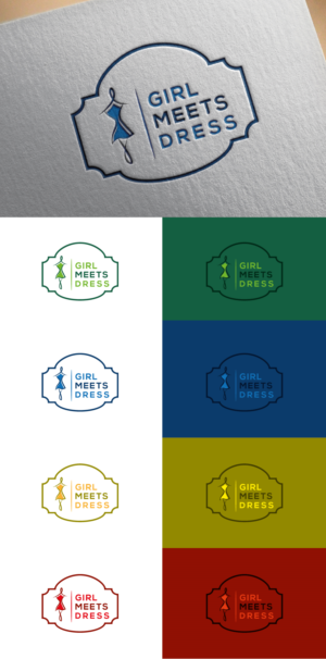 Logo Design by Anton for Girl Meets Dress | Design: #24024298