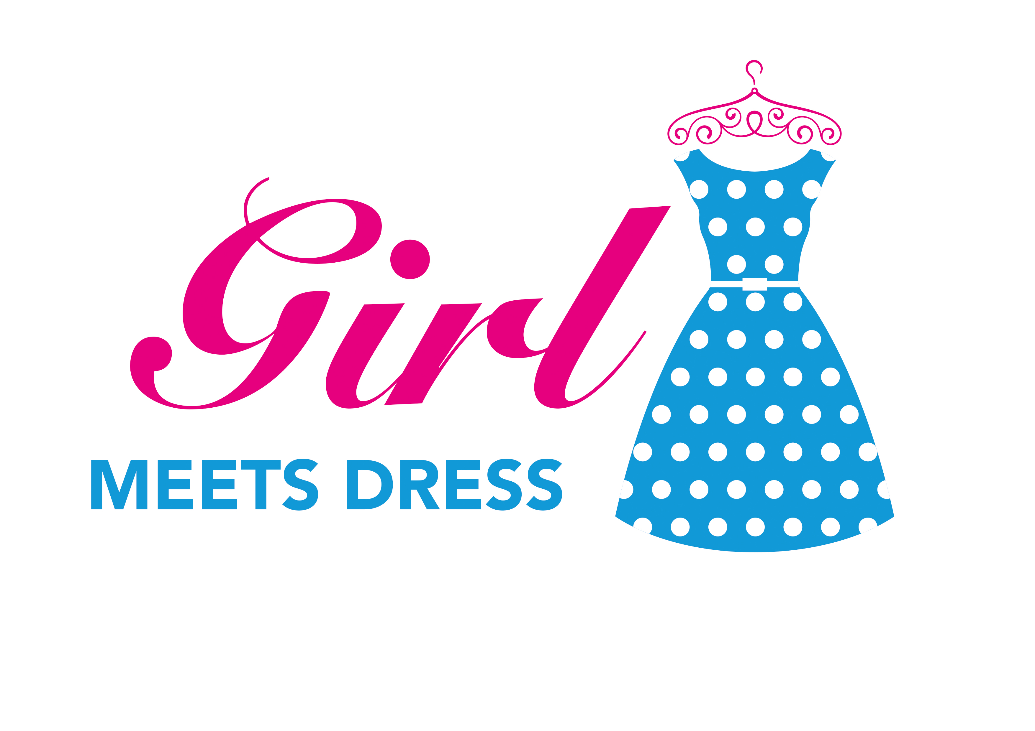 Logo Design by pjw-design for Girl Meets Dress | Design #24019743