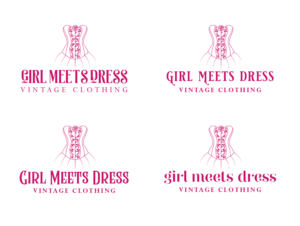 Logo Design by wonderland for Girl Meets Dress | Design: #24017263