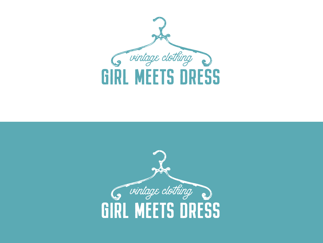 Logo Design by wonderland for Girl Meets Dress | Design #24017284