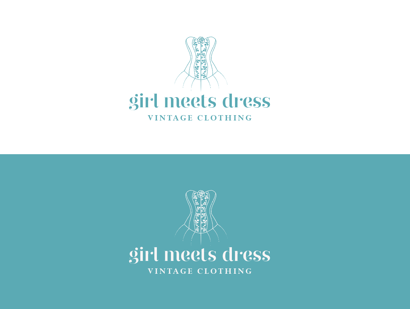 Logo Design by wonderland for Girl Meets Dress | Design #24018938
