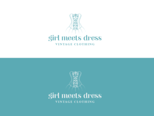 Logo Design by wonderland for Girl Meets Dress | Design: #24018938