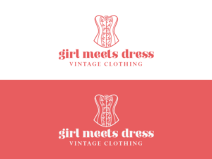 Logo Design by wonderland for Girl Meets Dress | Design: #24025453