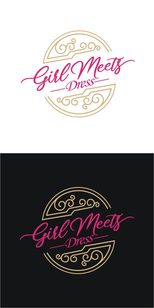 Logo-Design von iamrady für Girl Meets Dress | Design #24033754