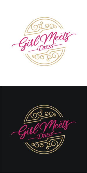 Logo Design by iamrady for Girl Meets Dress | Design: #24033754