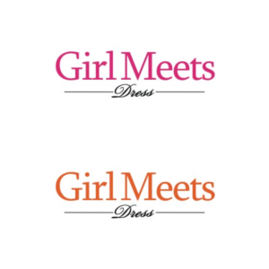 Logo Design by iamrady for Girl Meets Dress | Design: #24043775