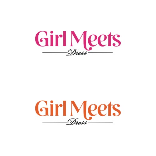 Logo-Design von iamrady für Girl Meets Dress | Design #24045493