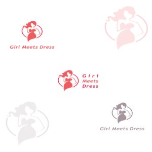 Logo Design by amiofice 2 for Girl Meets Dress | Design: #24021369