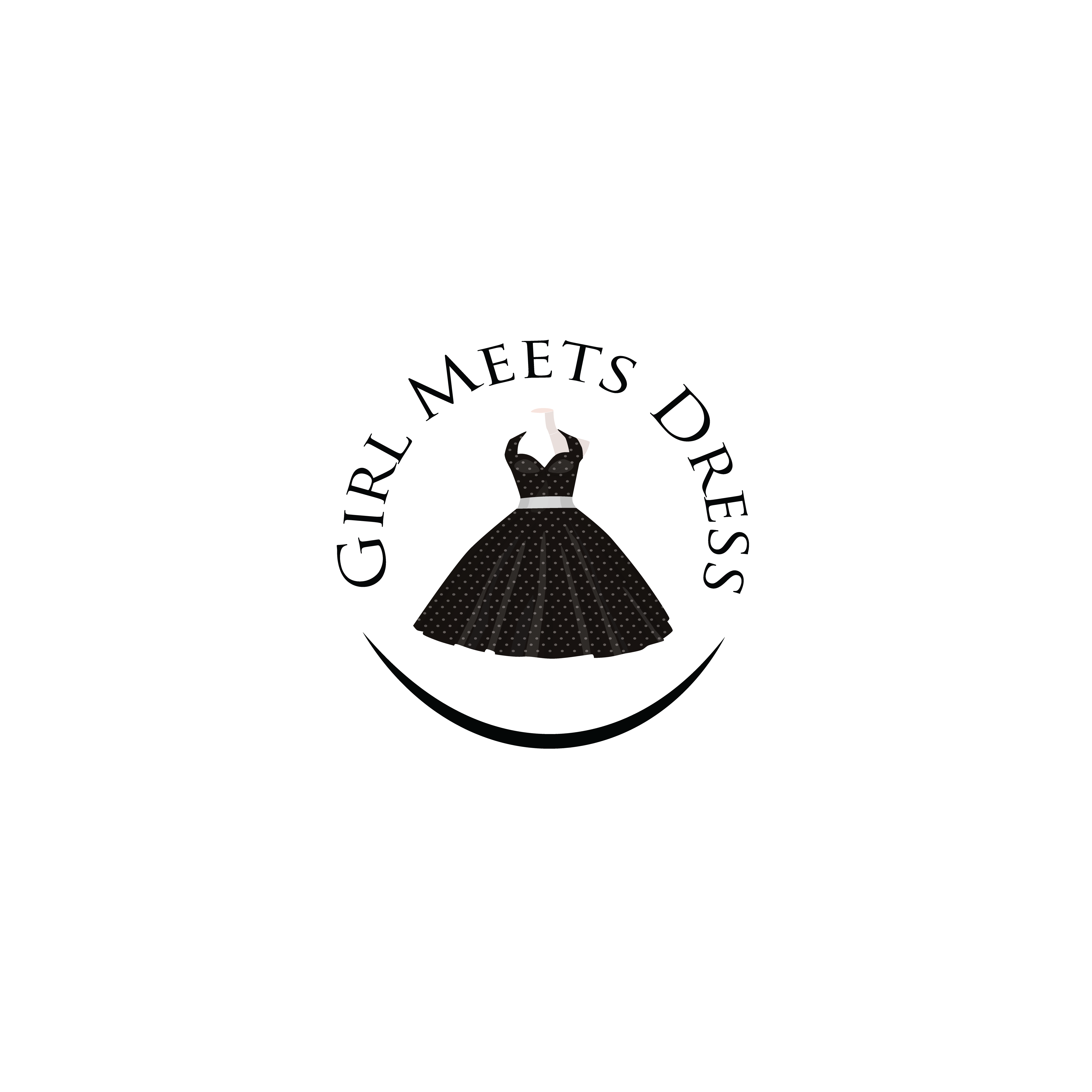 Logo Design by amiofice 2 for Girl Meets Dress | Design #24031267