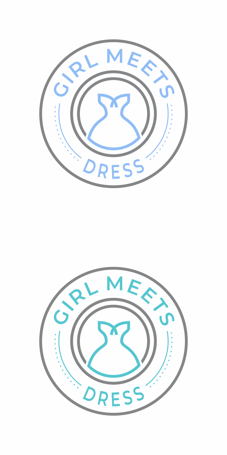 Logo Design by fatiyadesign for Girl Meets Dress | Design #24017425