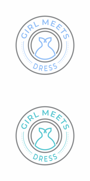 Logo Design by fatiyadesign for Girl Meets Dress | Design: #24017425