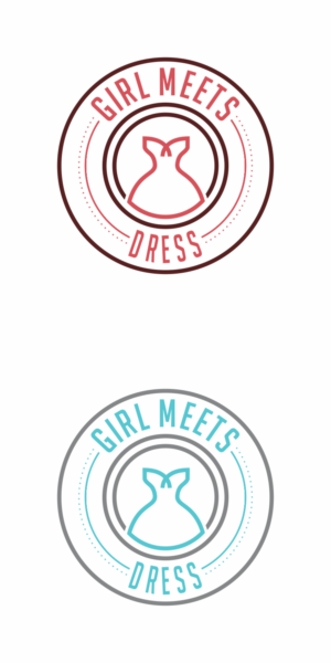 Logo Design by fatiyadesign for Girl Meets Dress | Design: #24017427