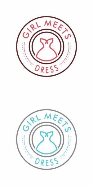 Logo Design by fatiyadesign for Girl Meets Dress | Design: #24017428