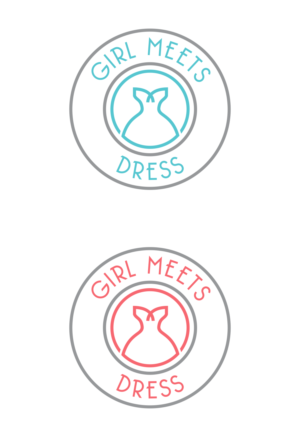Logo Design by fatiyadesign for Girl Meets Dress | Design: #24019709