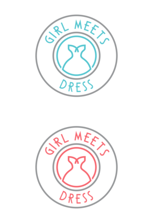 Logo Design by fatiyadesign for Girl Meets Dress | Design: #24019710