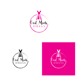 Logo Design by Maxo-Biz for Girl Meets Dress | Design: #24003902