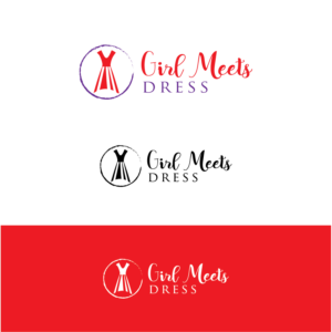 Logo Design by Maxo-Biz for Girl Meets Dress | Design: #24009750