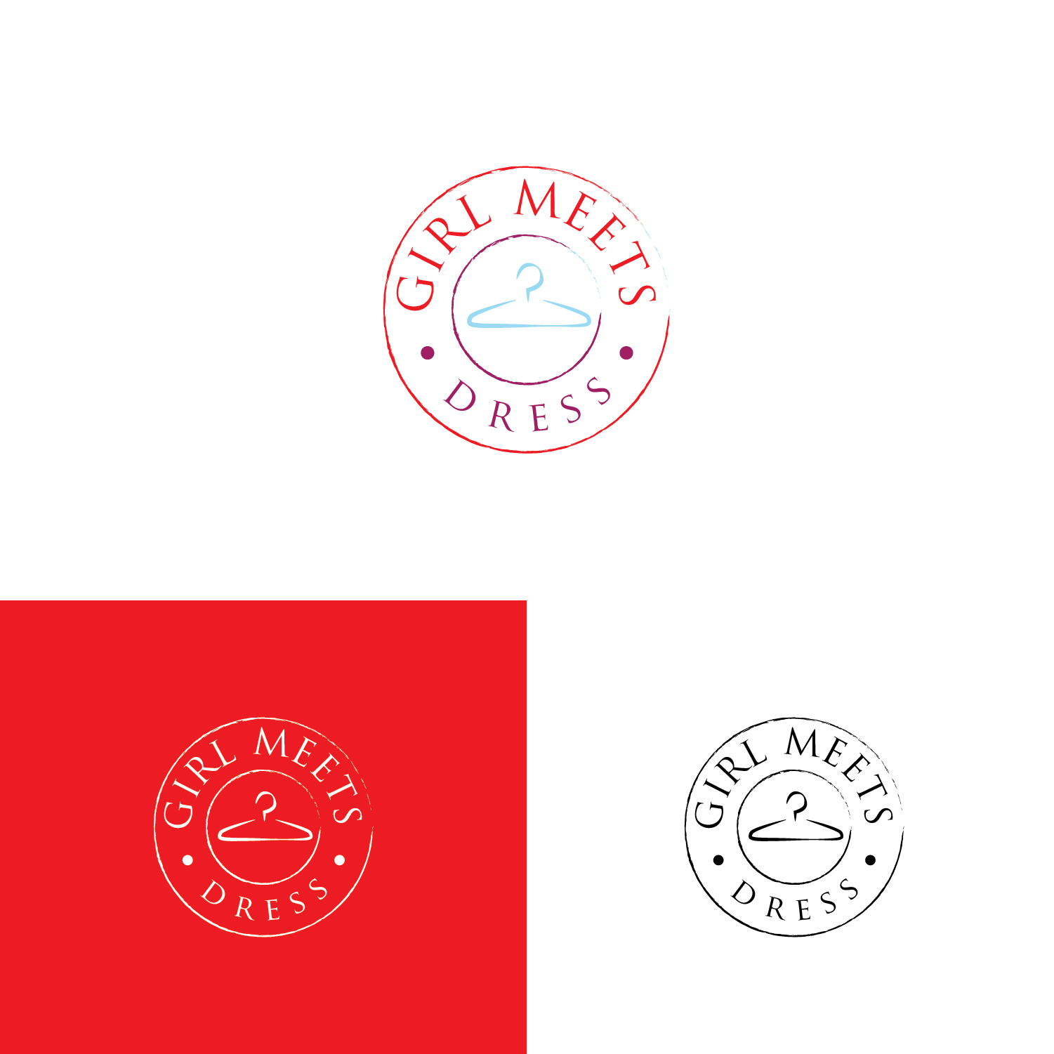 Diseño de Logo por Maxo-Biz para Girl Meets Dress | Diseño #24020074