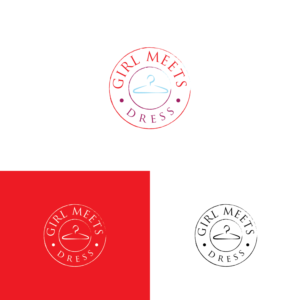 Logo Design by Maxo-Biz for Girl Meets Dress | Design: #24020074