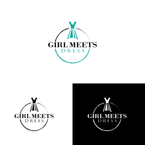Logo Design by Maxo-Biz for Girl Meets Dress | Design: #24020075