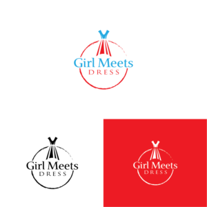 Logo Design by Maxo-Biz for Girl Meets Dress | Design: #24020093
