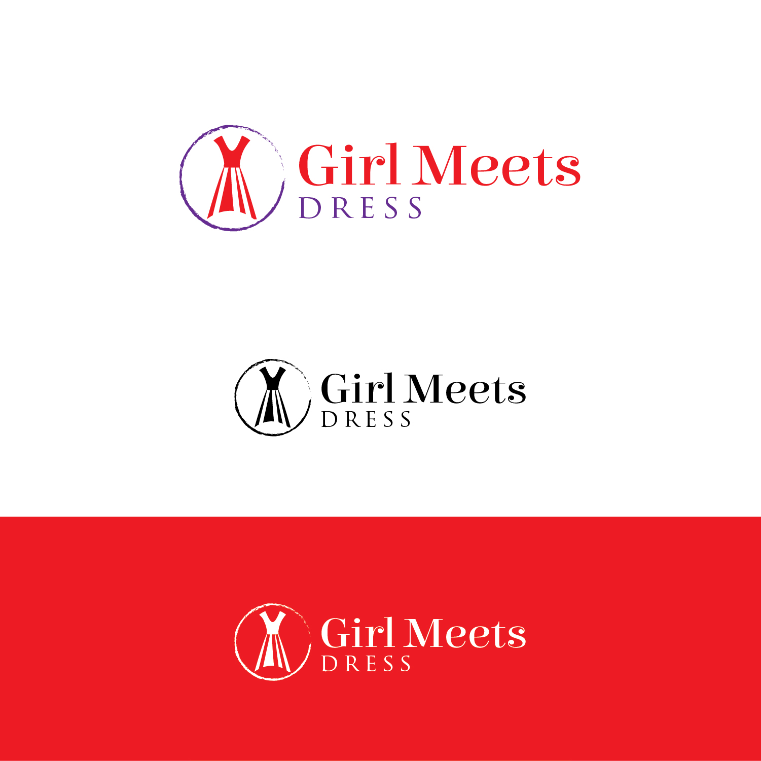 Logo-Design von Maxo-Biz für Girl Meets Dress | Design #24020095