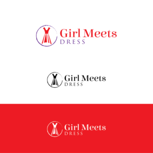 Logo Design by Maxo-Biz for Girl Meets Dress | Design: #24020095