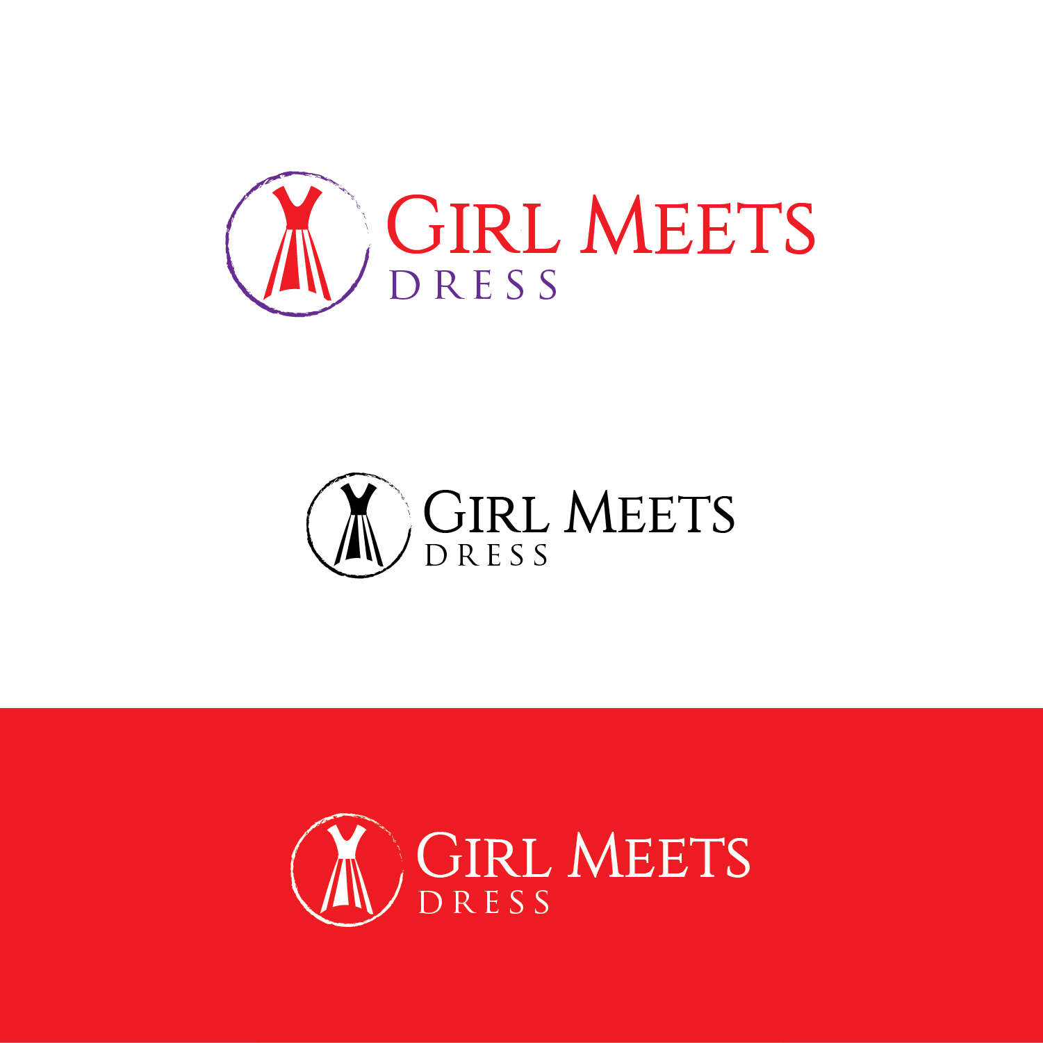 Diseño de Logo por Maxo-Biz para Girl Meets Dress | Diseño #24020096