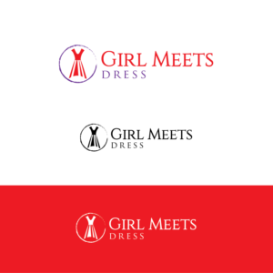 Logo Design by Maxo-Biz for Girl Meets Dress | Design: #24020096