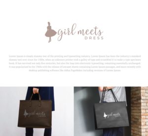 Logo Design by R.design for Girl Meets Dress | Design: #23998617