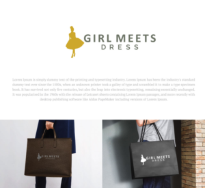 Logo Design by R.design for Girl Meets Dress | Design: #24003603
