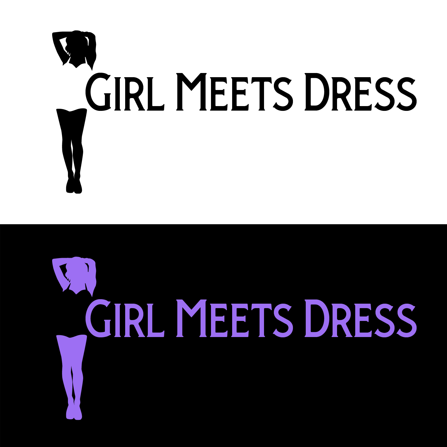 Logo Design by lightning.1972 for Girl Meets Dress | Design #24024776