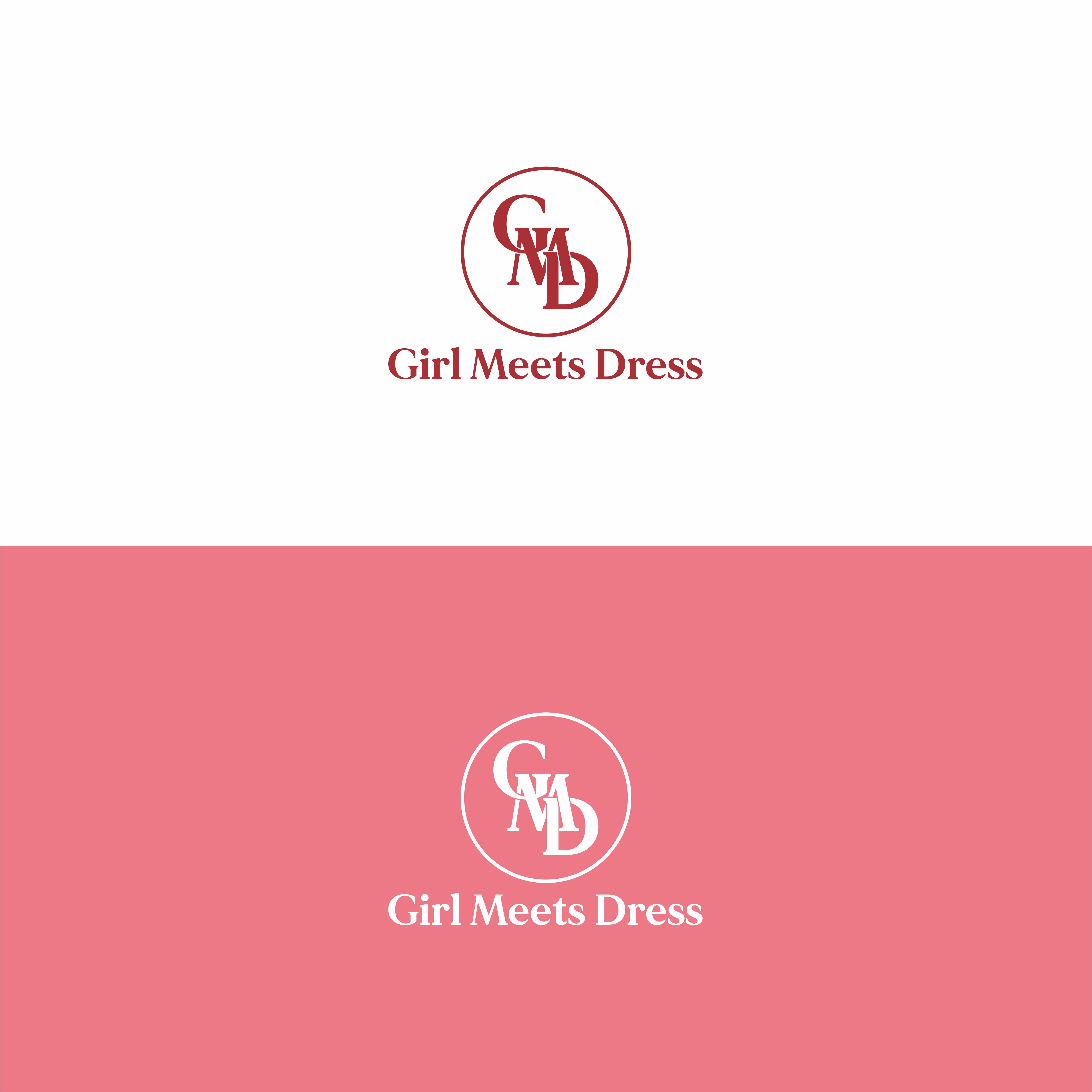 Logo Design by TULITU Stud. for Girl Meets Dress | Design #24003818