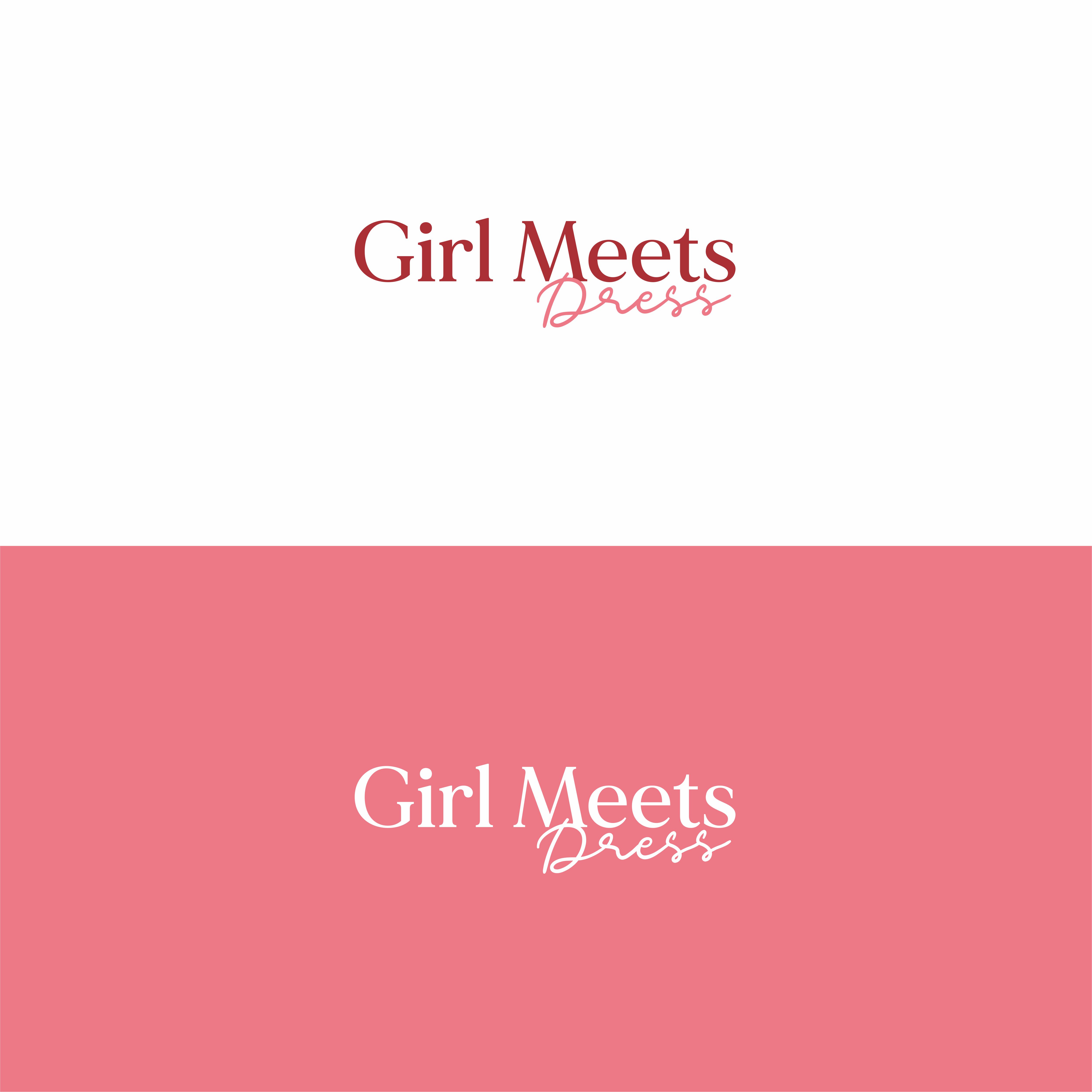 Logo Design by TULITU Stud. for Girl Meets Dress | Design #24003826