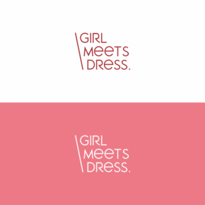 Logo Design by TULITU Stud. for Girl Meets Dress | Design: #24013061