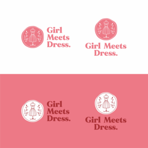 Logo Design by TULITU Stud. for Girl Meets Dress | Design: #24029546