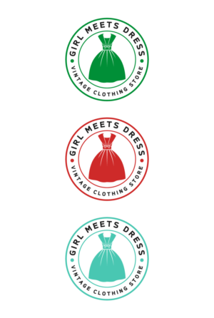 Girl Meets Dress | Design de Logo par Amethystica