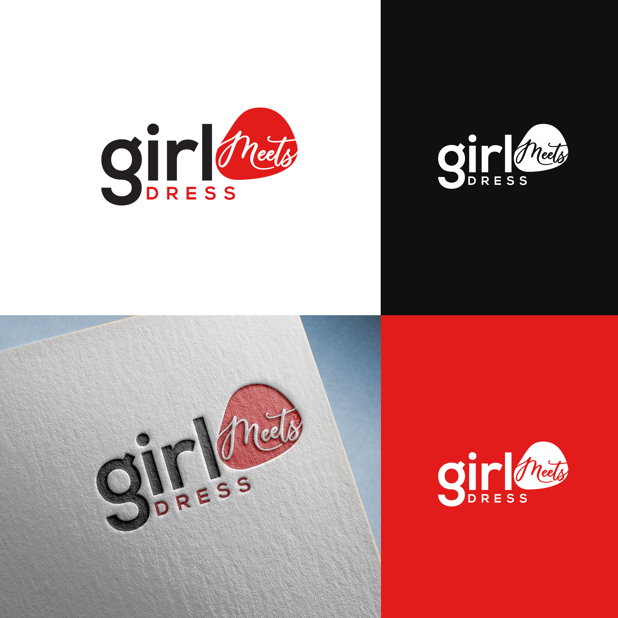 Diseño de Logo por MarkazAlrusumatOfficial para Girl Meets Dress | Diseño #24031147
