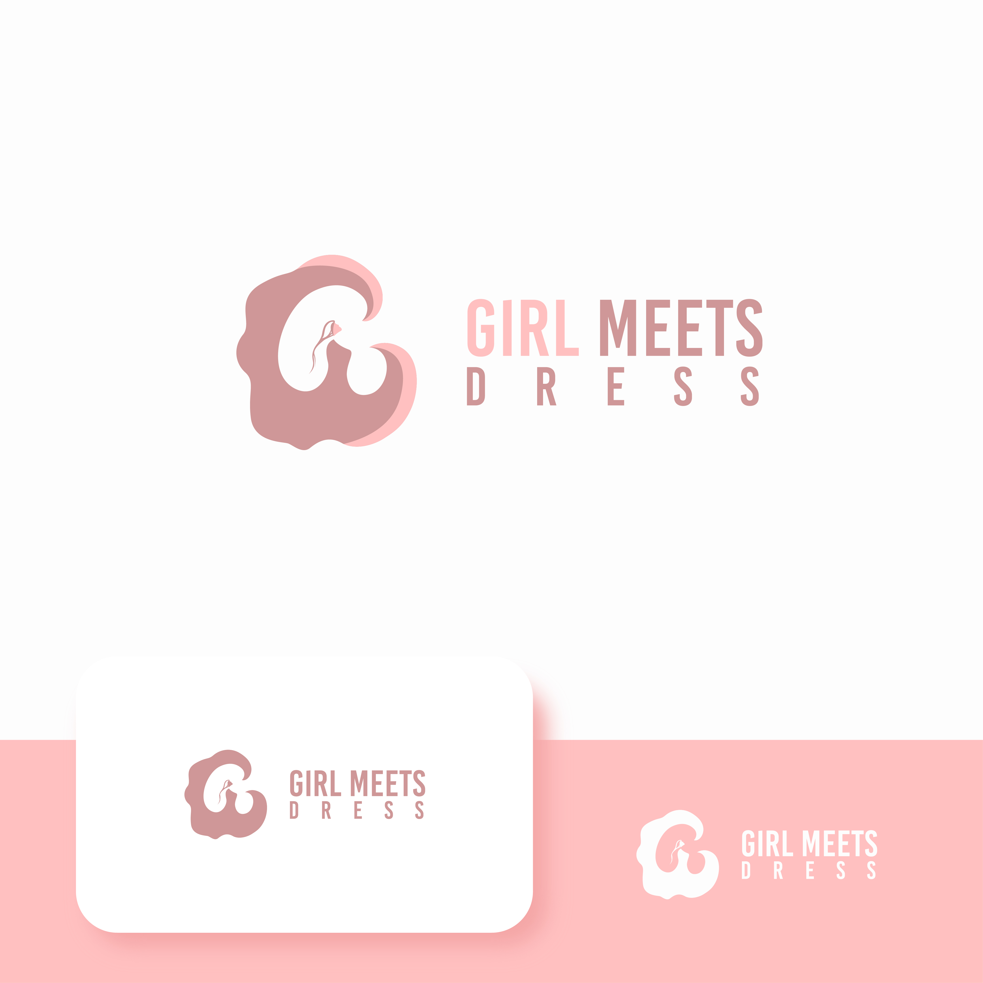 Logo Design by SABRID for Girl Meets Dress | Design #24011312