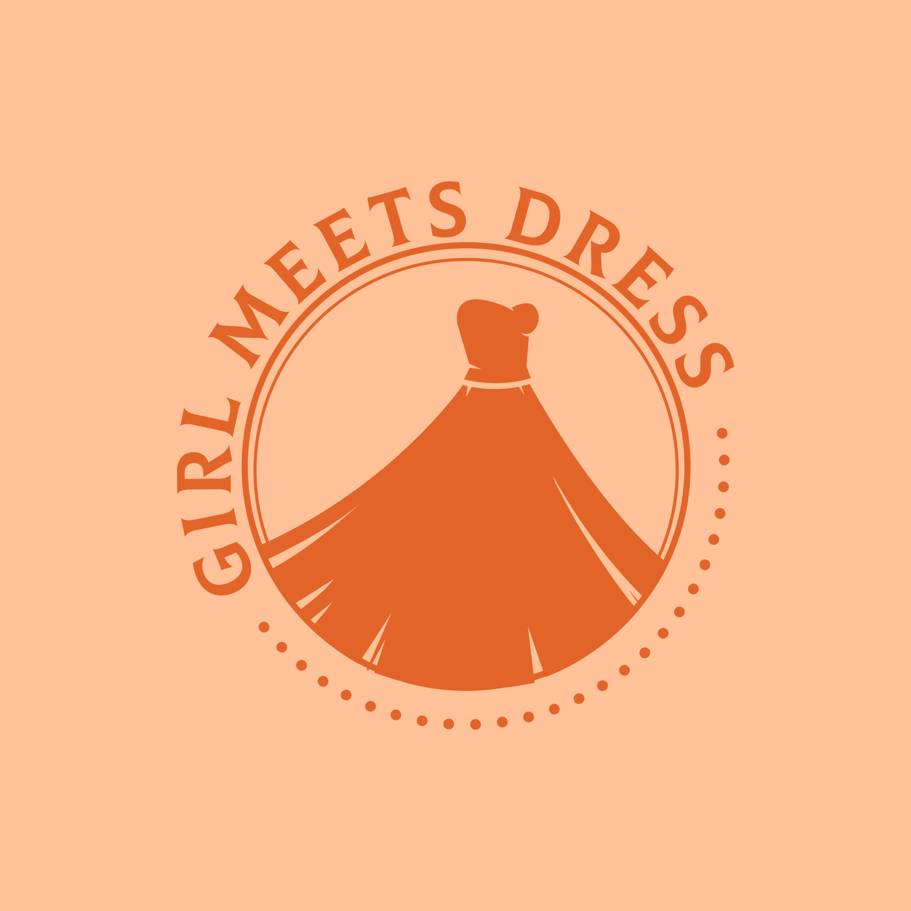 Logo Design by artcynical for Girl Meets Dress | Design #24002289