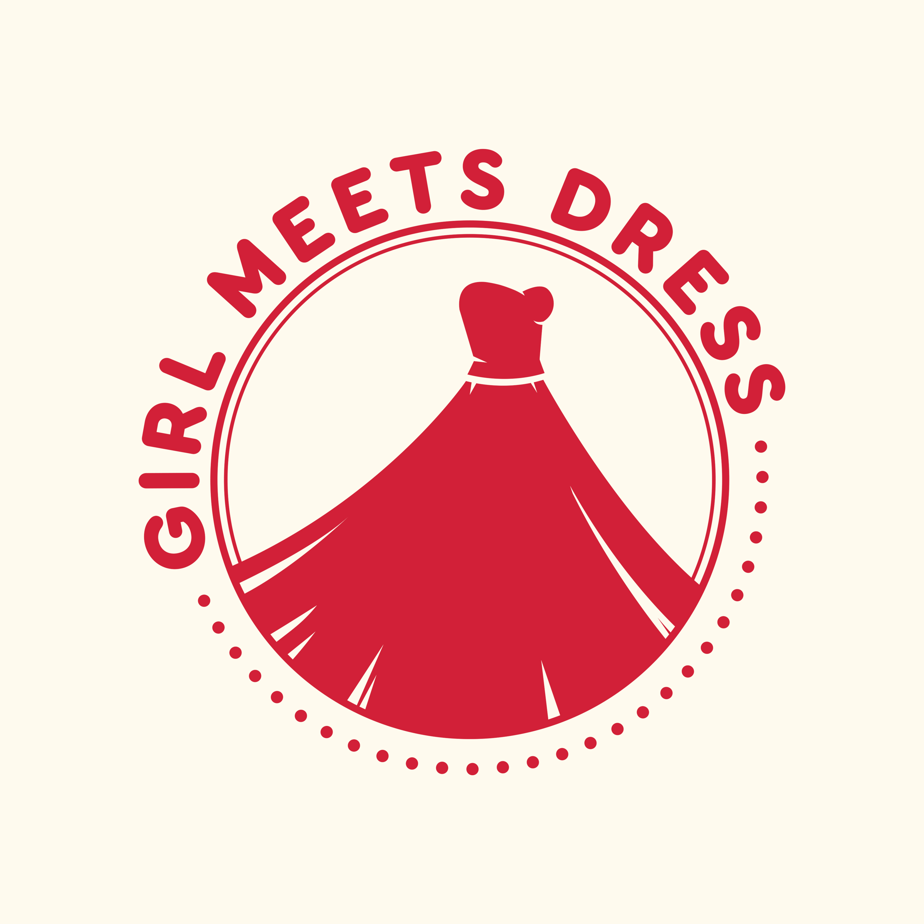 Logo Design by artcynical for Girl Meets Dress | Design #24003211